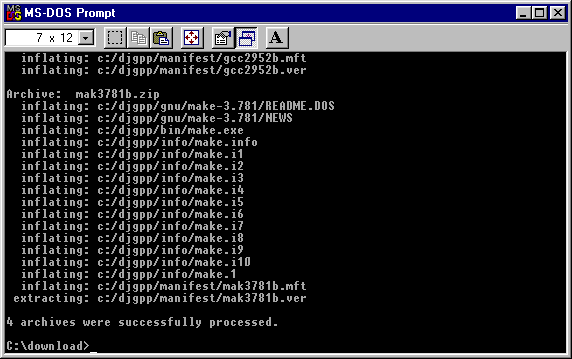 MAME - Documents - How to compile 0.36 final